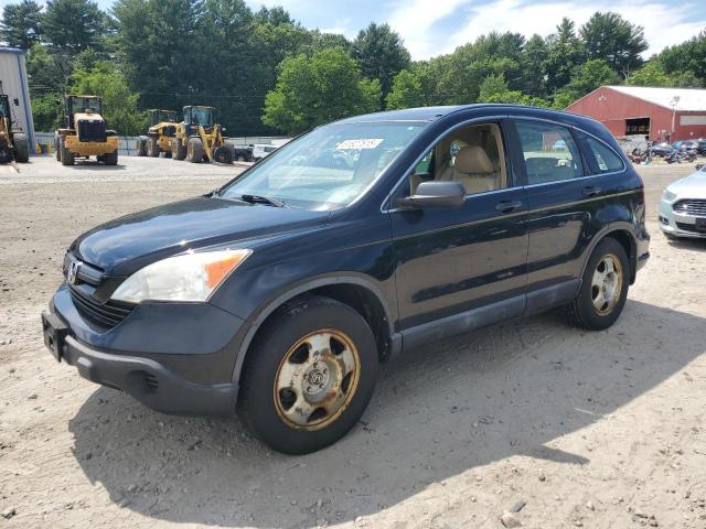 HONDA CR-V LX 2009 black  gas 5J6RE48399L042591 photo #1