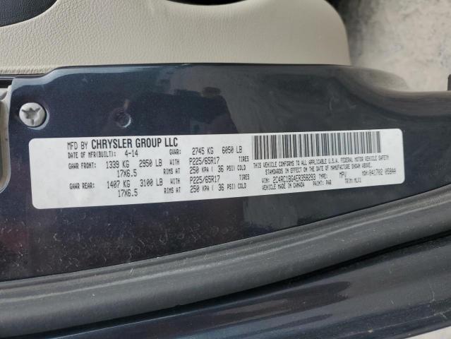 2014 CHRYSLER TOWN & COU - 2C4RC1BG4ER358293