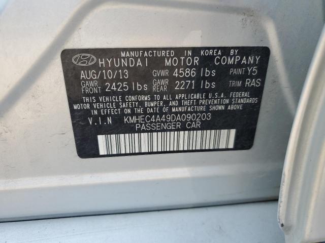 2013 HYUNDAI SONATA HYB - KMHEC4A49DA090203