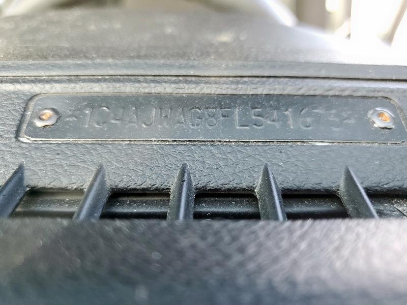 2015 JEEP WRANGLER S 1C4AJWAG8FL541675