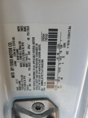 2018 FORD TRANSIT CO #3208730343