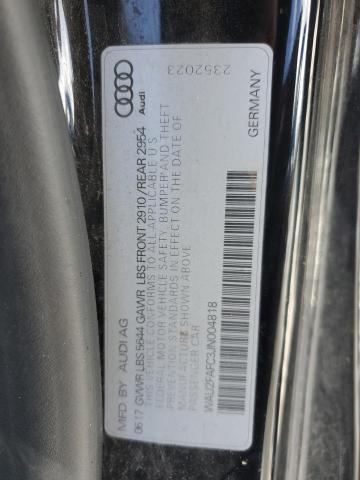 2018 AUDI S7 PRESTIG WAU2FAFC3JN004818
