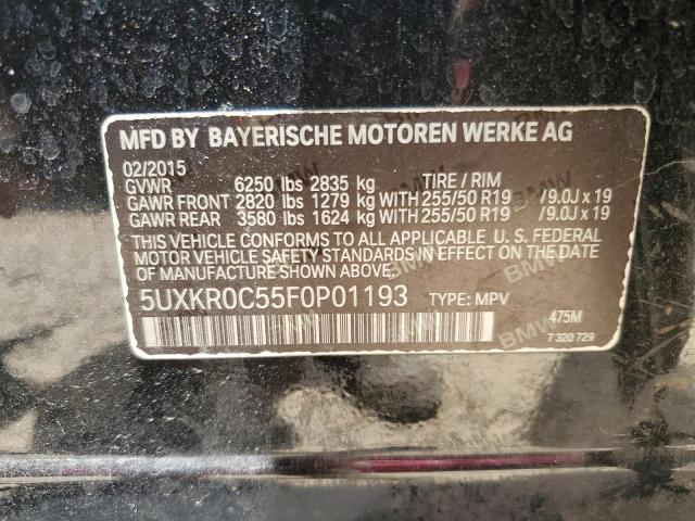 2015 BMW X5 XDRIVE3 - 5UXKR0C55F0P01193