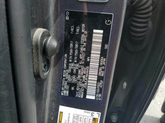 2022 TOYOTA 4RUNNER SR JTEMU5JR1N6046436