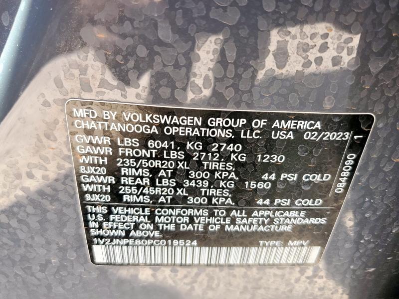 2023 VOLKSWAGEN ID.4 PRO S 1V2JNPE80PC019524