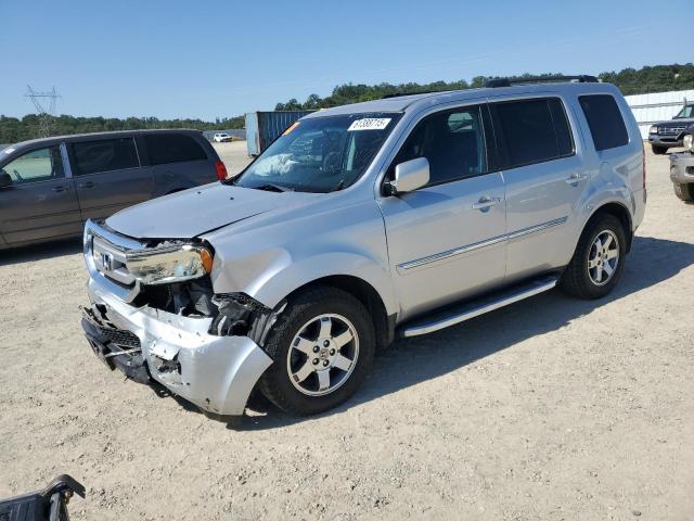 HONDA PILOT TOUR 2011 silver  gas 5FNYF4H97BB093907 photo #1