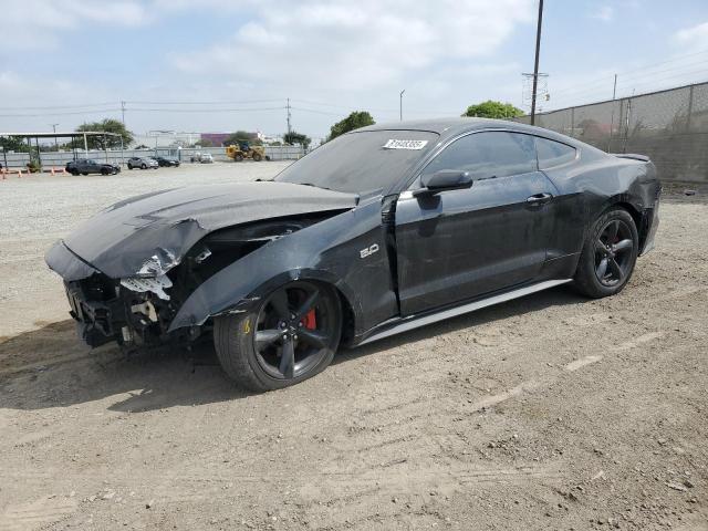 FORD MUSTANG GT 2018 black  gas 1FA6P8CF4J5117286 photo #1