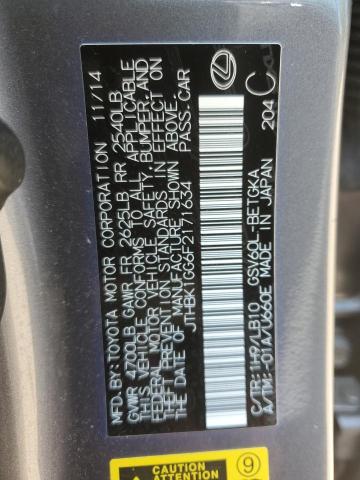 2015 LEXUS ES 350 JTHBK1GG6F2171634