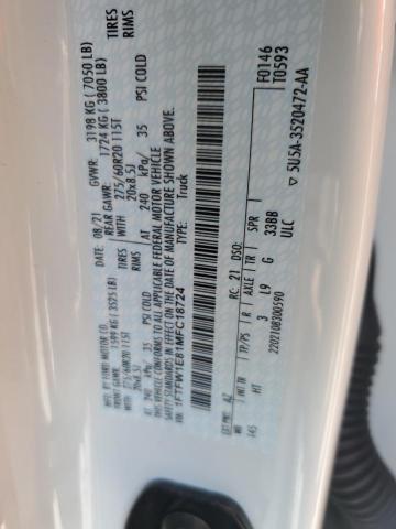 2021 FORD F150 SUPER - 1FTFW1E81MFC18724