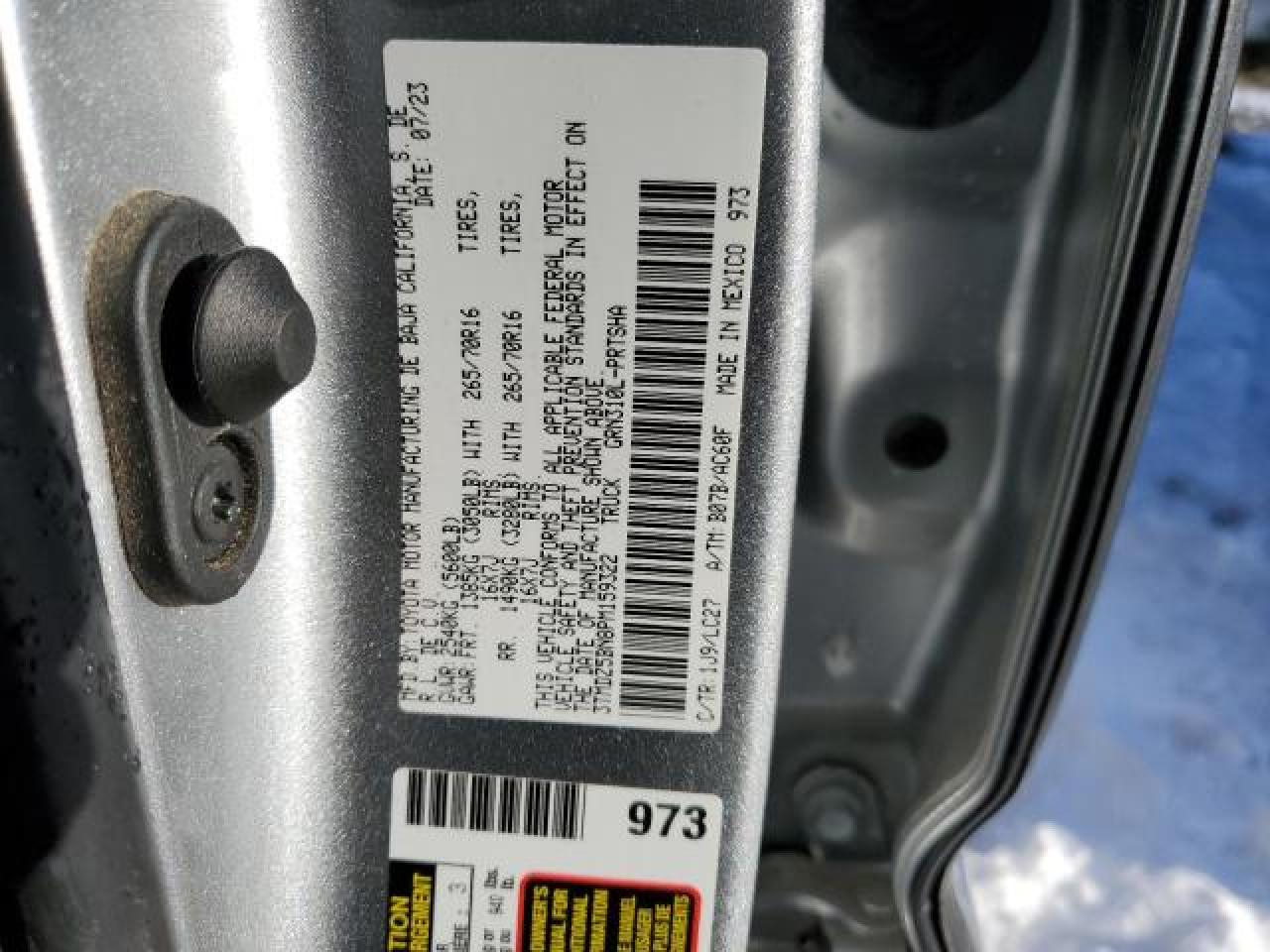 TOYOTA TACOMA DOUBLE CAB