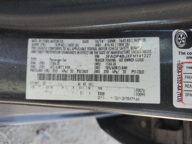 2015 FORD FIESTA SE - 3FADP4BJXFM141227