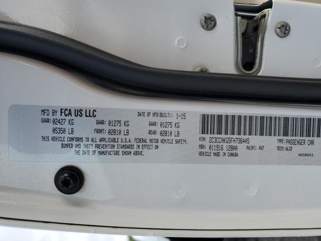 2015 CHRYSLER 300C 2C3CCAKG5FH736445