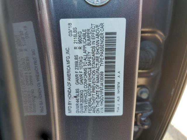 2018 HONDA ACCORD TOU 1HGCV1F97JA139369