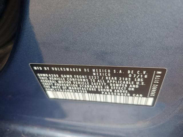 2017 VOLKSWAGEN JETTA SEL 3VWL17AJ3HM214335