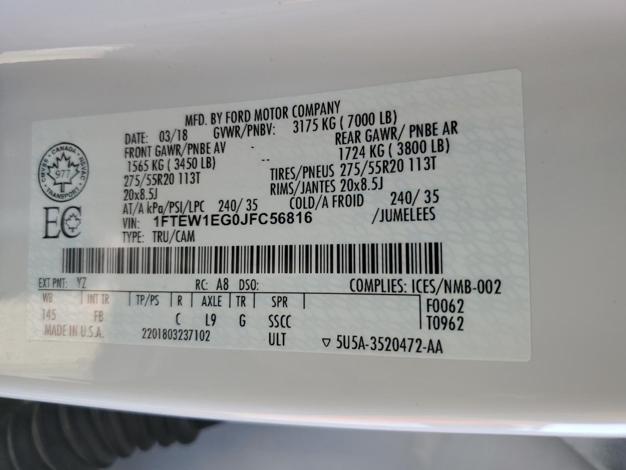 FORD F-150 SUPERCREW