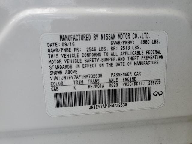 2017 INFINITI Q50 PREMIU JN1EV7AP1HM732639