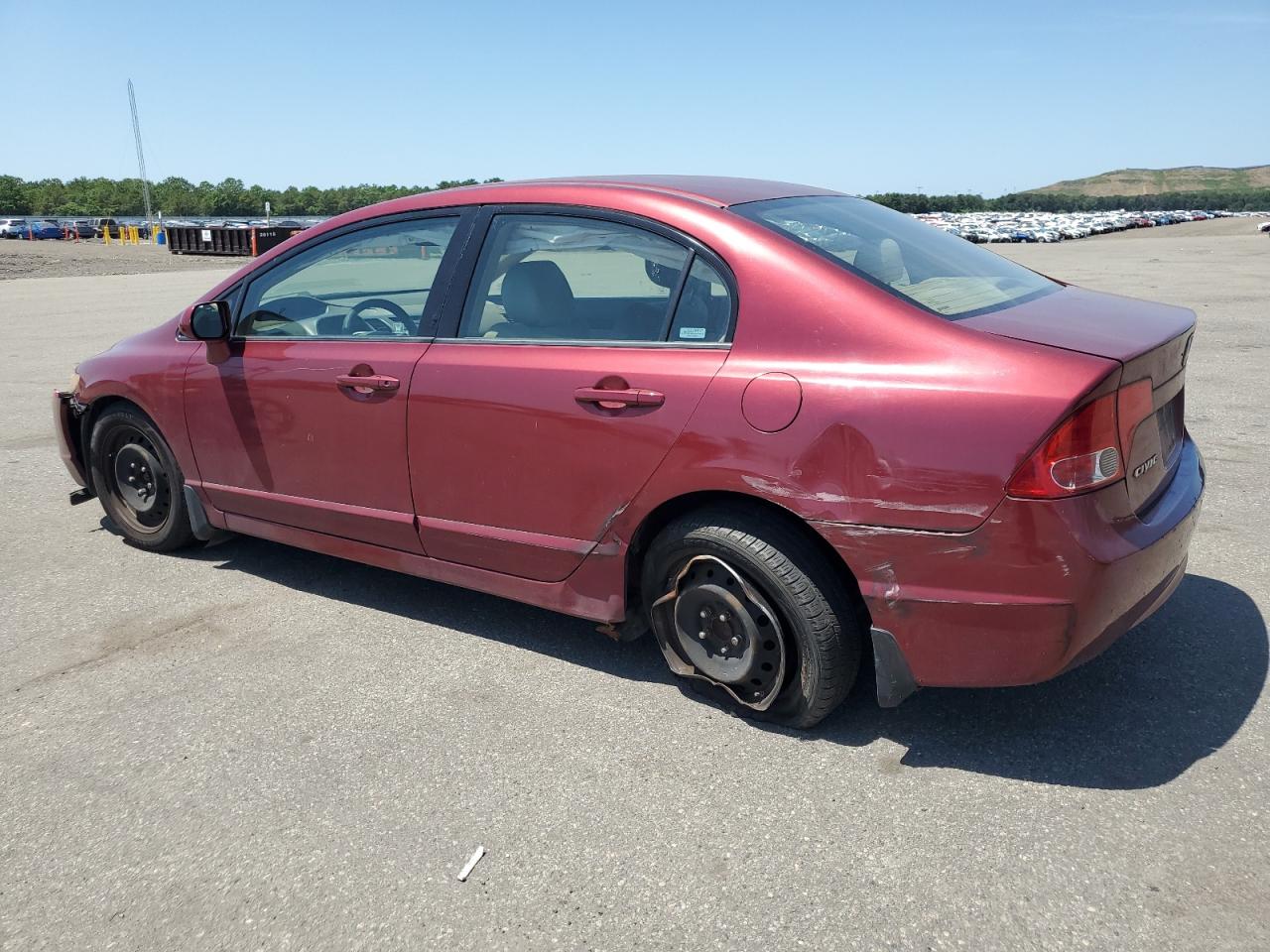 Lot #3265633217 2008 HONDA CIVIC LX
