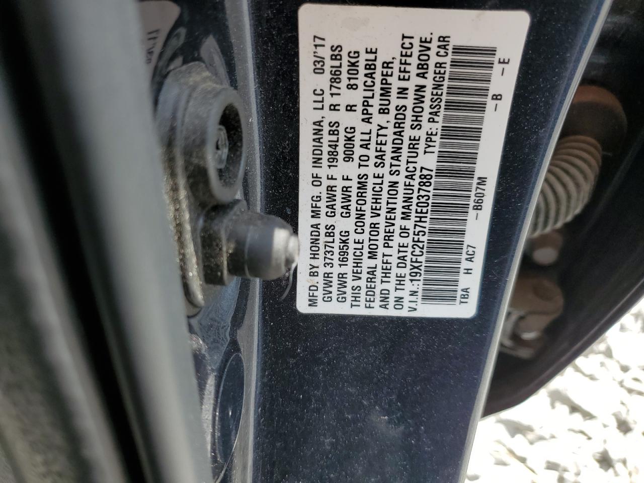 Honda Civic lx 2017