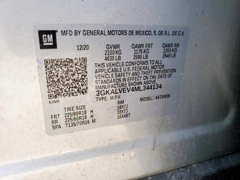 2021 GMC TERRAIN SL 3GKALVEV4ML344134