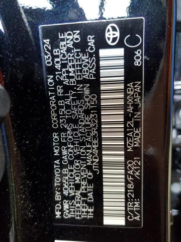 2024 TOYOTA COROLLA SE - JTND4MBE3R3231150
