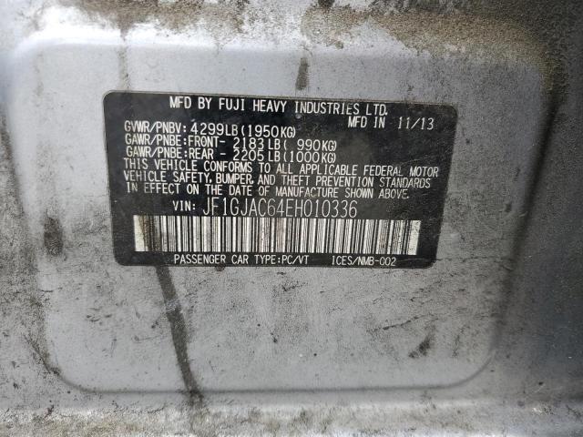 2014 SUBARU IMPREZA PR - JF1GJAC64EH010336