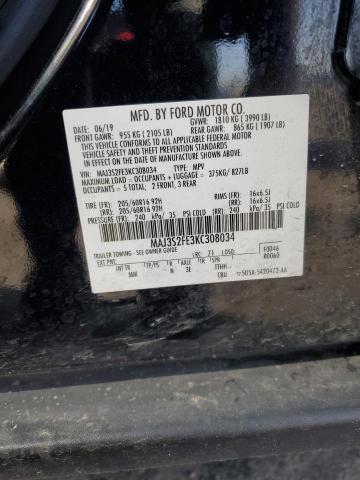 2019 FORD ECOSPORT S - MAJ3S2FE3KC308034
