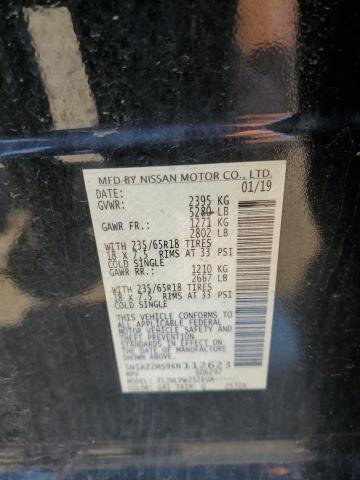 2019 NISSAN MURANO S 5N1AZ2MS9KN112623