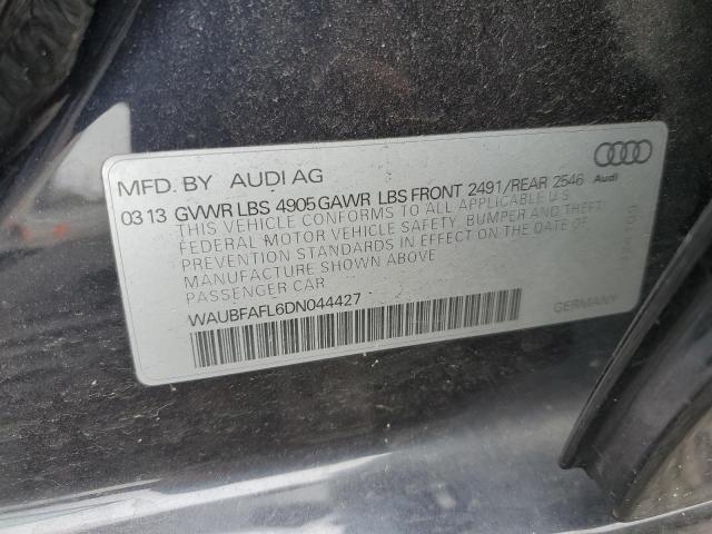 waubfafl6dn044427 - 2013 Audi a4 premium - #62736015