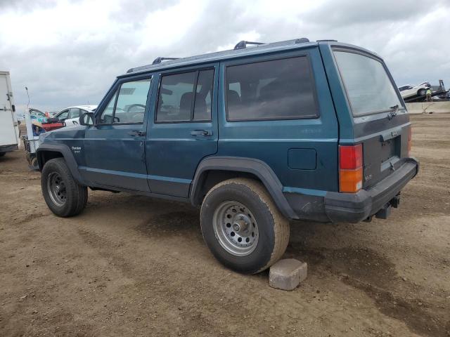 JEEP CHEROKEE S 1996 blue  gas 1J4FJ68S3TL251074 photo #3