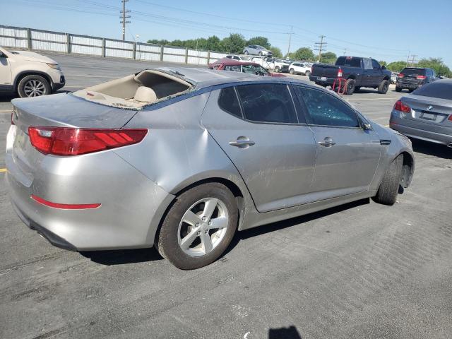 KIA OPTIMA LX 2015 silver  gas KNAGM4A7XF5587578 photo #4
