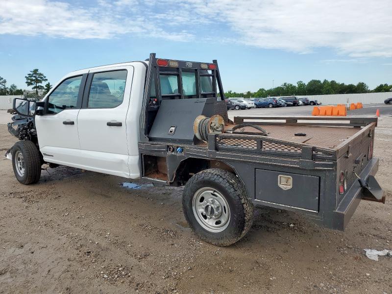 FORD F250 SUPER 2023 white  diesel 1FT7W2BT8PEC30883 photo #3