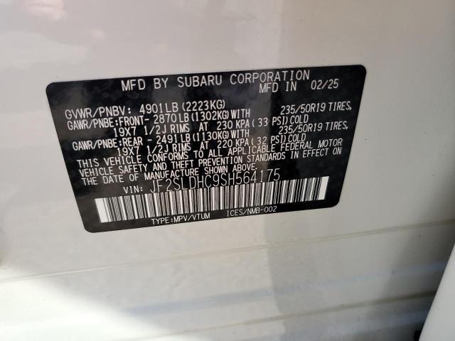 2025 SUBARU FORESTER S JF2SLDHC9SH564175