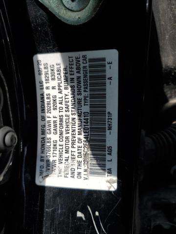 2020 HONDA CIVIC LX 19XFC2F64LE014410