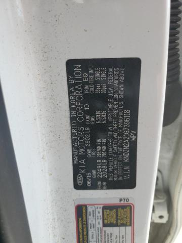 2016 KIA SOUL - KNDJN2A21G7396118