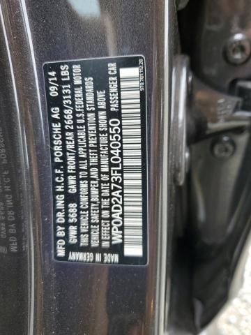 2015 PORSCHE PANAMERA S WP0AD2A73FL040550