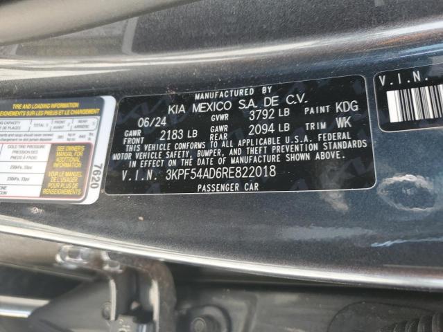 2024 KIA FORTE GT L 3KPF54AD6RE822018