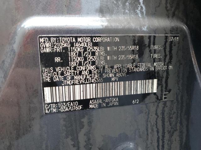 2018 TOYOTA RAV4 LIMIT - JTMDFREV9JJ745365