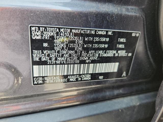 2020 TOYOTA RAV4 LIMIT - 2T3Y1RFV1LC035199