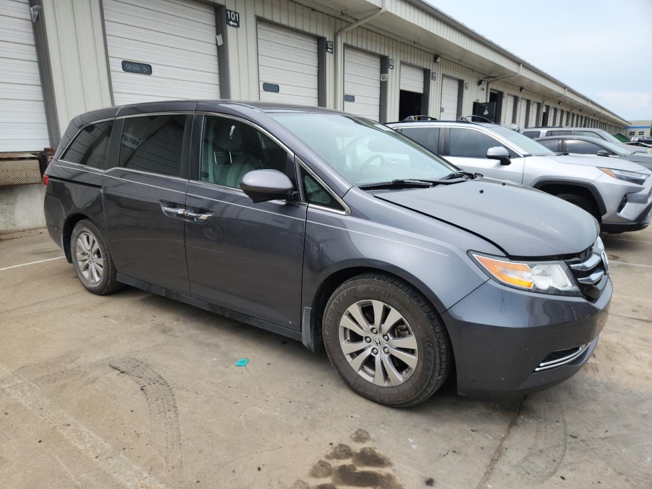 Lot #3216912273 2017 HONDA ODYSSEY EX