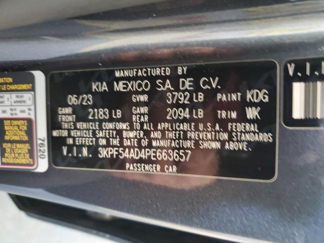 2023 KIA FORTE GT L - 3KPF54AD4PE663657