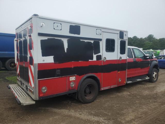 FORD F550 SUPER 2017 red chassis diesel 1FD0X5HT1HEC82148 photo #4