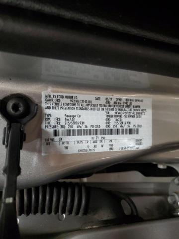 2017 FORD FOCUS SE 1FADP3F27HL286873