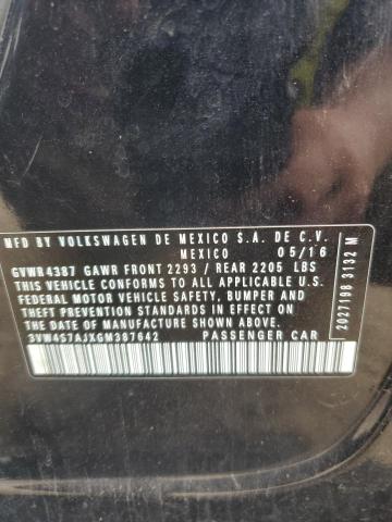 2016 VOLKSWAGEN JETTA GLI 3VW4S7AJXGM387642