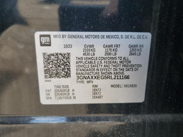 2024 CHEVROLET EQUINOX PR 3GNAXXEG5RL211166