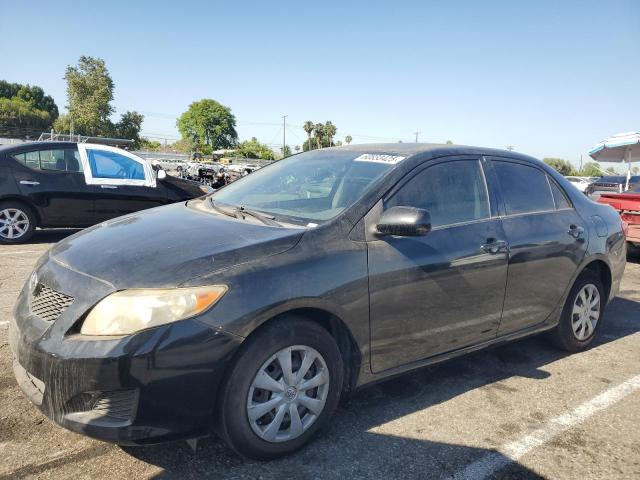 TOYOTA COROLLA BA 2009 black sedan 4d gas JTDBL40E59J033571 photo #1