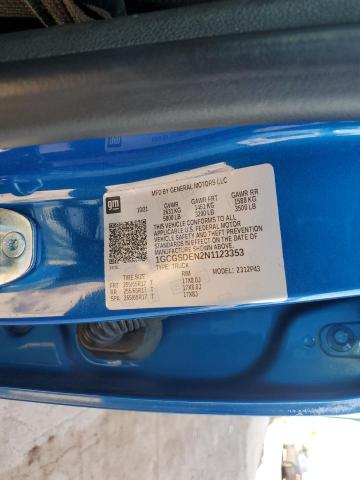 2022 CHEVROLET COLORADO Z - 1GCGSDEN2N1123353