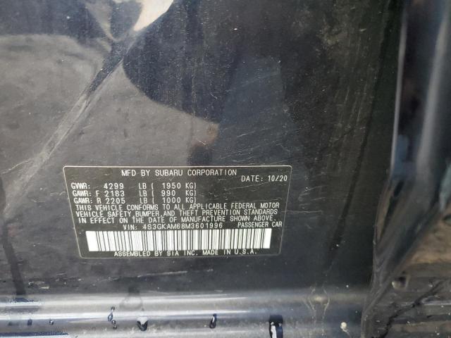 2021 SUBARU IMPREZA SP 4S3GKAM68M3601996