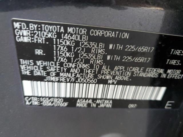 2015 TOYOTA RAV4 LE - JTMBFREV7FJ050560
