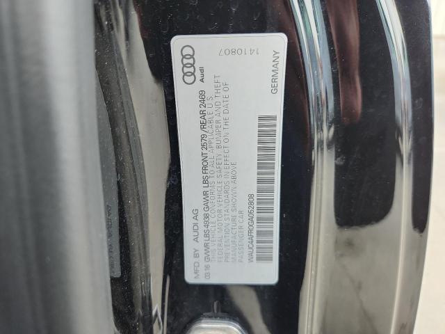 2016 AUDI S5 PREMIUM WAUC4AFR0GA052808