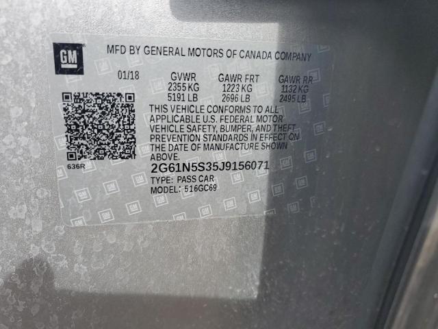 2018 CADILLAC XTS LUXURY 2G61N5S35J9156071